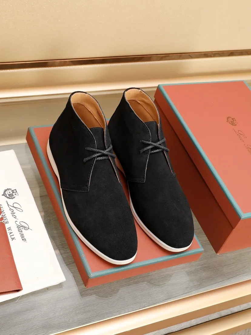 Men's Men's Shoes💰Men's Shoes💰440💰【loro piana】The new moccasins are made of water-repellent treated suede uppers with rubber soles, a classic. The complex craftsmanship and meticulous structure make the shoes light and soft, allowing you to walk comfortably and freely. Perfect for wearing at the beach or out in the water during the summer. Men’s size: 38-45